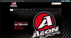Desktop Screenshot of aeon-europe.com